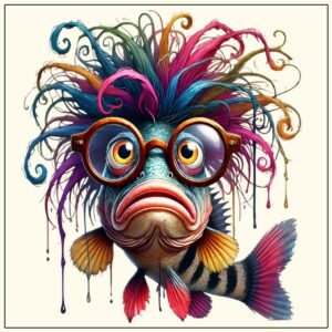 Stickers: MultiColor Fish 2